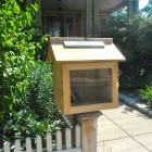 Yet another Little Library for JP. This one is on Pond Street.