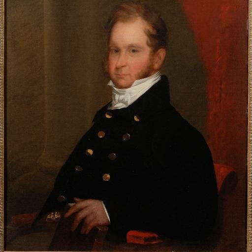 Portrait of David Stoddard Greenough II (1787-1830) by Chester Harding.