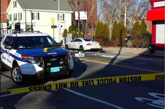 A shooting took place at 128 South St. about 11:40 a.m. on Friday, Dec. 26, 2014.