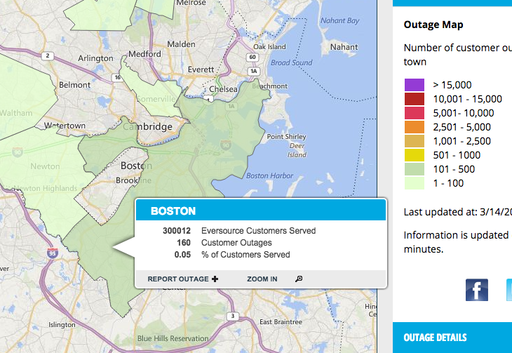 National Grid Power Outage Map Ma